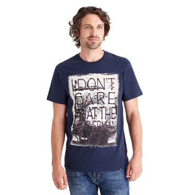 Joe Browns Navy get out there t-shirt